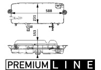 Expansion Tank, coolant BEHR *** PREMIUM LINE ***