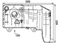 Expansion Tank, coolant BEHR *** PREMIUM LINE ***