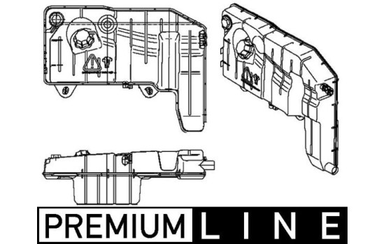 Expansion Tank, coolant BEHR *** PREMIUM LINE ***