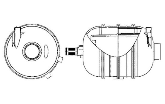 Expansion Tank, coolant BEHR