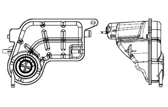 Expansion Tank, coolant BEHR