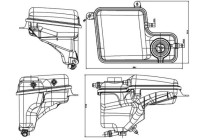 Expansion Tank, coolant BEHR