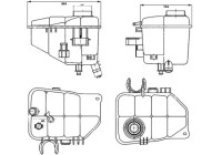Expansion Tank, coolant BEHR