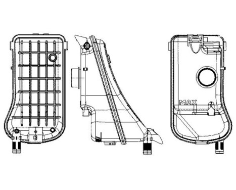 Expansion Tank, coolant BEHR