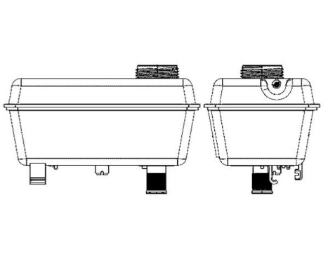 Expansion Tank, coolant BEHR