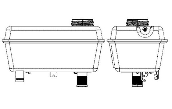 Expansion Tank, coolant BEHR