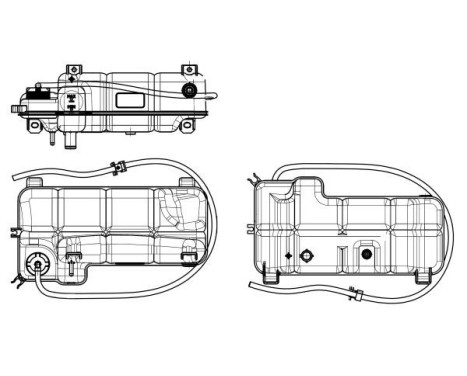 Expansion Tank, coolant EASY FIT, Image 2