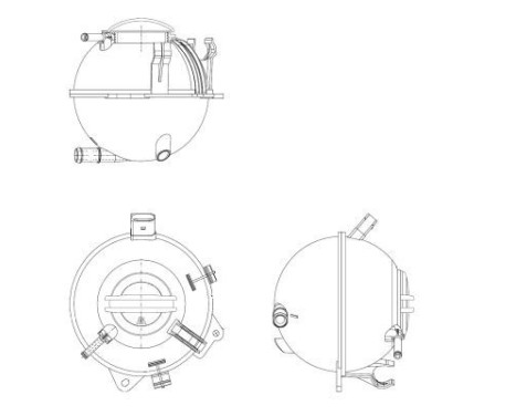 Expansion Tank, coolant EASY FIT, Image 6