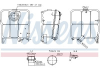 Expansion tank, coolant ** FIRST FIT **