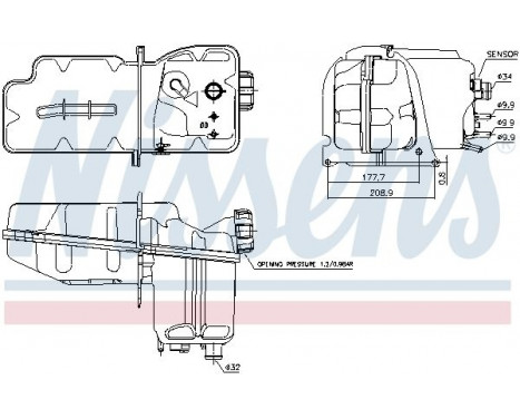 Expansion Tank, coolant