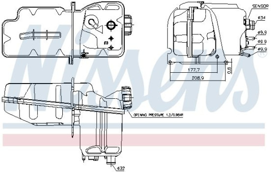 Expansion Tank, coolant