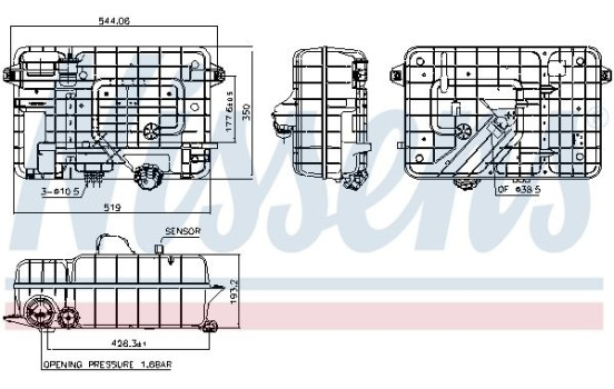 Expansion Tank, coolant
