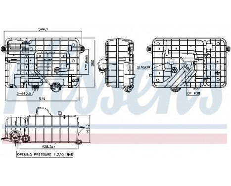 Expansion Tank, coolant