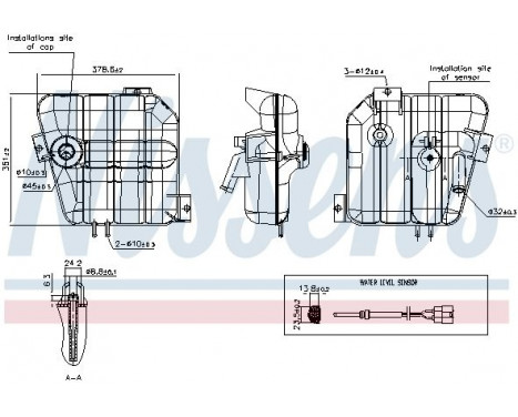 Expansion Tank, coolant, Image 2