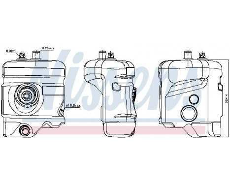 Expansion Tank, coolant, Image 2