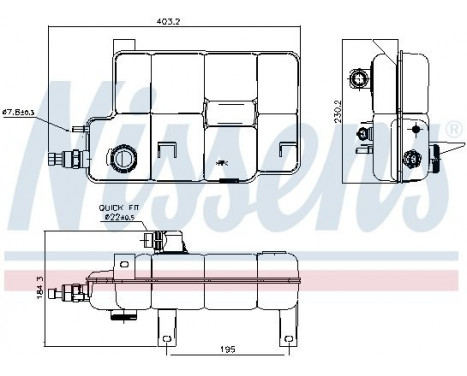 Expansion Tank, coolant