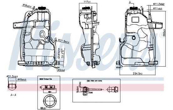 Expansion Tank, coolant, Image 6