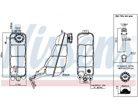Expansion Tank, coolant, Image 6