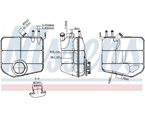 Expansion Tank, coolant, Image 5
