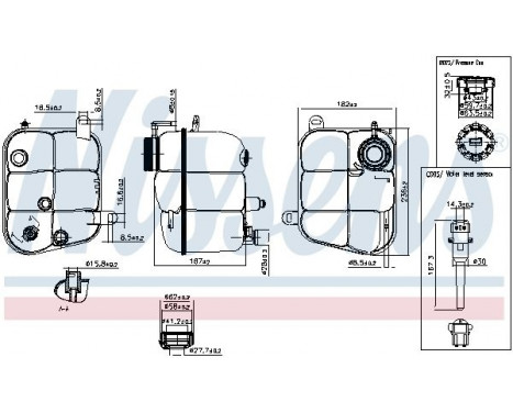 Expansion Tank, coolant, Image 6