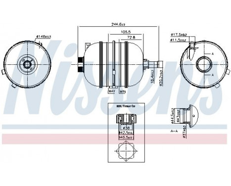 Expansion Tank, coolant, Image 5