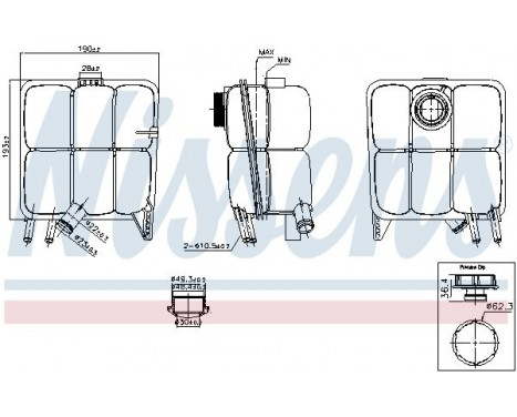 Expansion Tank, coolant, Image 5