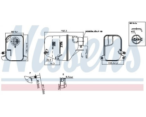 Expansion Tank, coolant, Image 5
