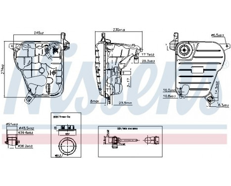 Expansion Tank, coolant, Image 6