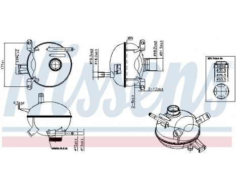 Expansion Tank, coolant, Image 5