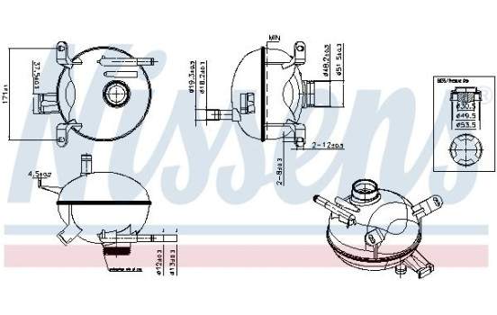 Expansion Tank, coolant, Image 5