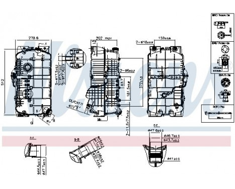 Expansion Tank, coolant, Image 6