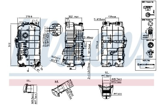 Expansion Tank, coolant, Image 6