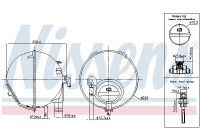 Expansion tank, coolant