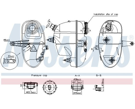 Expansion tank, coolant