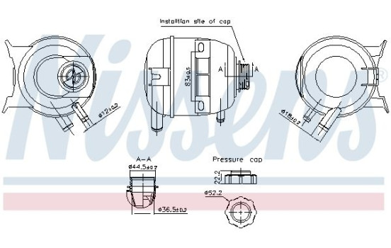 Expansion tank, coolant