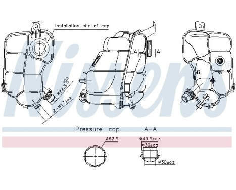 Expansion tank, coolant