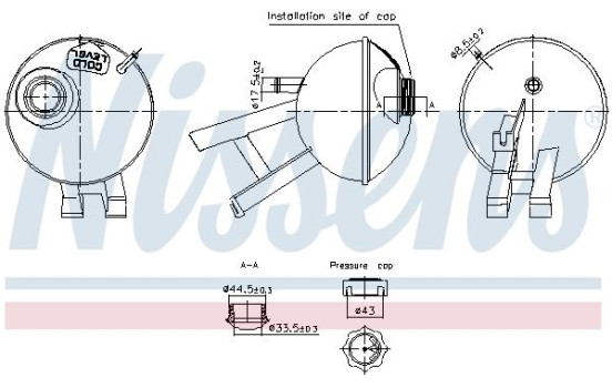 Expansion tank, coolant