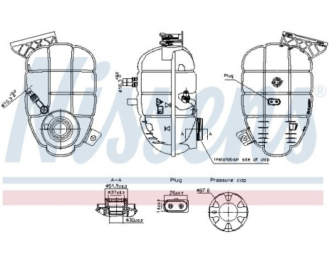 Expansion tank, coolant