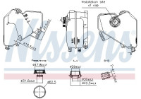 Expansion tank, coolant