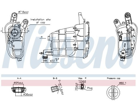 Expansion tank, coolant