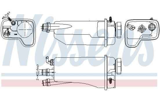 Expansion tank, coolant