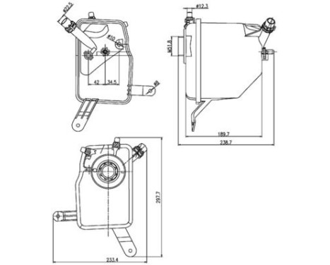 Expansion Tank, coolant