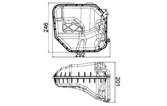 Expansion Tank, coolant