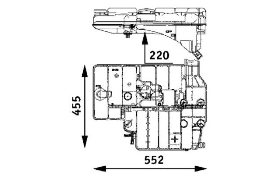 Expansion tank, coolant