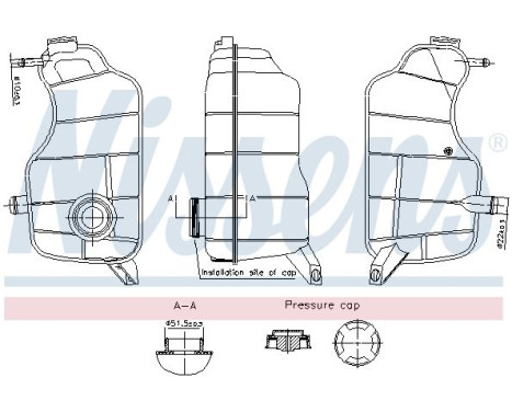 Expansion tank, coolant