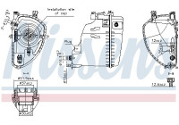 Expansion tank, coolant