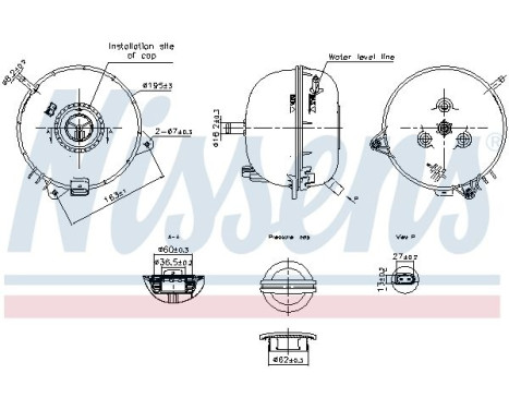 Expansion tank, coolant