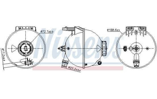 Expansion tank, coolant
