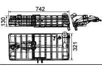 Expansion tank, coolant