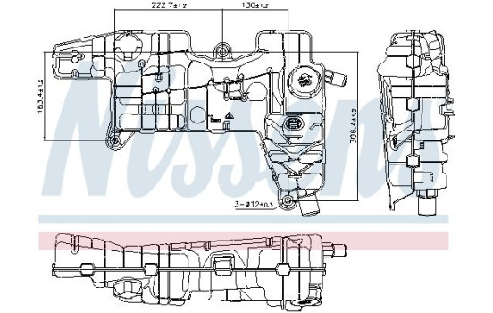 Expansion tank, coolant